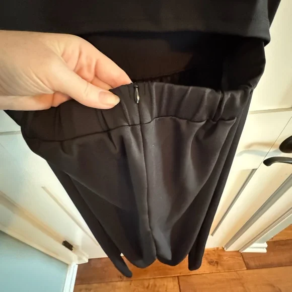 Halara Elegant Easy Peezy Black Women's Jumpsuit new with tags large petite - Picture 5 of 9